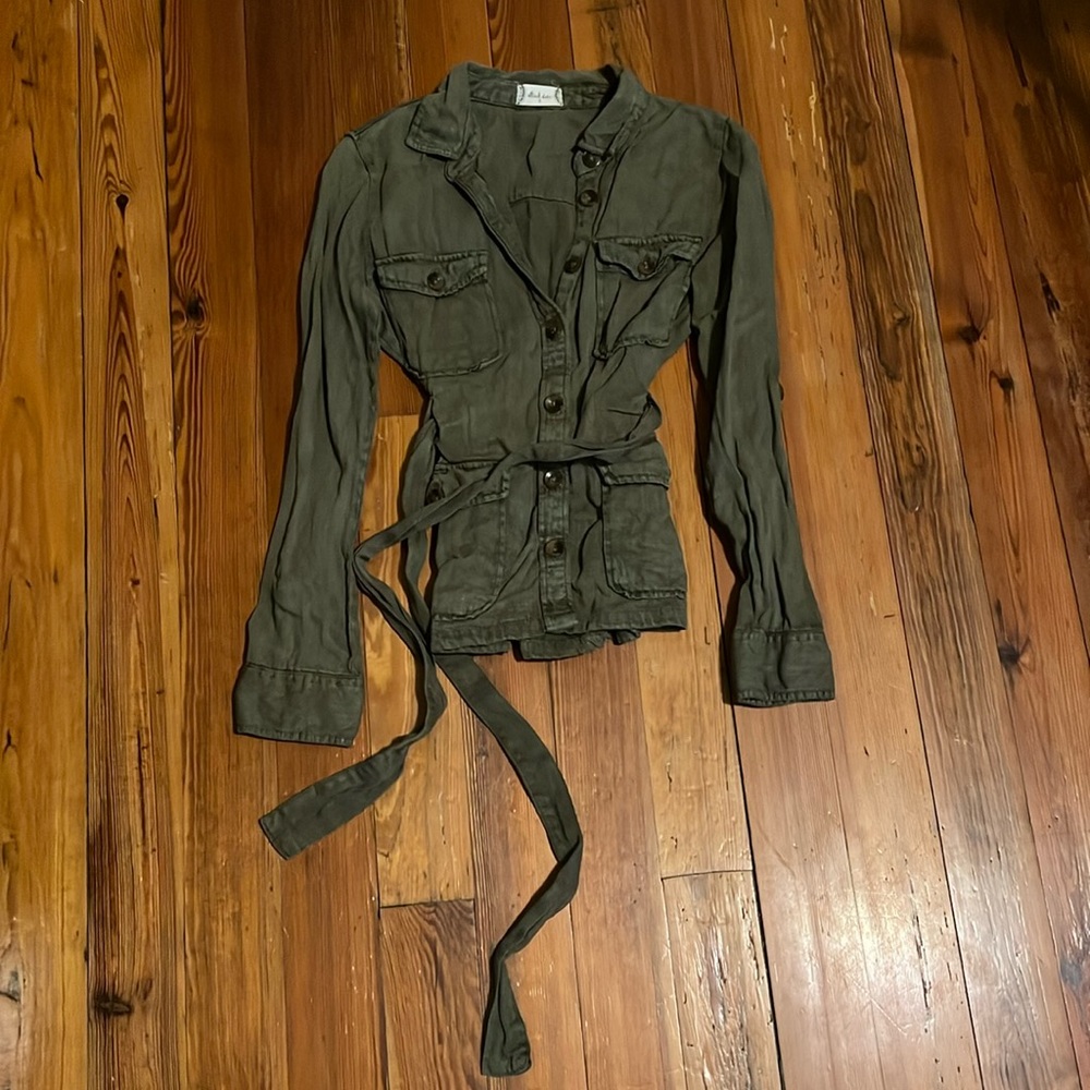 Altar’d state, small, dark green( olive)